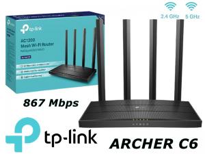 Router TPLink Archer C6, router, wi...